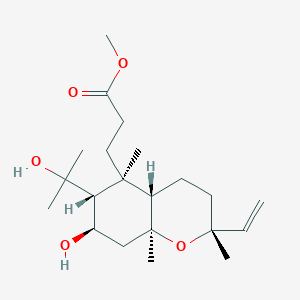 molecular formula C21H36O5 B1219870 Agallochin M 
