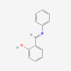 molecular formula C13H11NO B1219908 Salicylideneaniline CAS No. 779-84-0