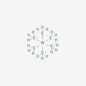 molecular formula C6H18W-6 B1219911 Hexamethyl tungsten CAS No. 36133-73-0