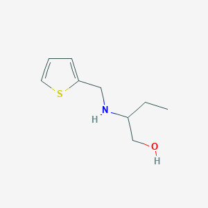 molecular formula C9H15NOS B121993 2-[(2-Thienylmethyl)amino]-1-butanol CAS No. 156543-22-5