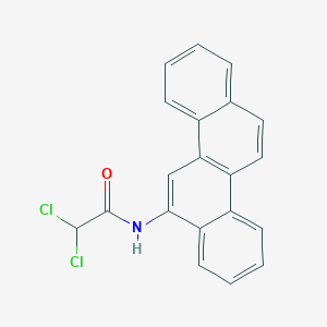 molecular formula C20H13Cl2NO B1219930 6-(2,2-Dichloroacetamido)chrysene 