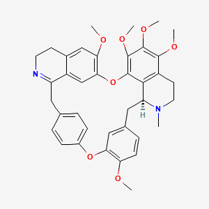 molecular formula C38H40N2O7 B1219933 Thalsimine 