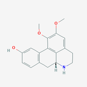 molecular formula C18H19NO3 B1219935 Tsuduranine CAS No. 517-97-5