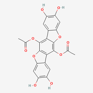 molecular formula C22H14O10 B1219936 Polyozellin CAS No. 197703-46-1