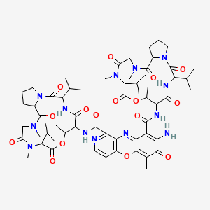 molecular formula C61H85N13O16 B1219937 N8-Actinomycin D 