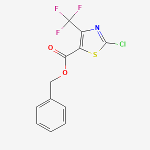 molecular formula C12H7ClF3NO2S B1219939 Flurazole CAS No. 72850-64-7