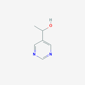 molecular formula C6H8N2O B121994 1-(Pyrimidin-5-yl)ethan-1-ol CAS No. 79691-74-0