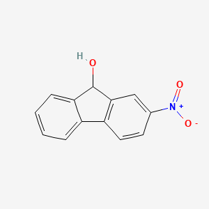 molecular formula C13H9NO3 B1219944 9-Hydroxy-2-nitrofluorene CAS No. 28149-15-7