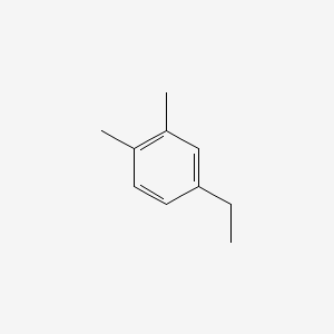 molecular formula C10H14 B1219963 4-Ethyl-1,2-dimethylbenzene CAS No. 934-80-5