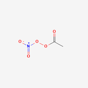molecular formula C2H3NO5 B1219964 Peroxyacetyl nitrate CAS No. 2278-22-0
