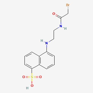 N-Bromoacetyl-N'-(1-sulfo-5-naphthyl)ethylenediamine