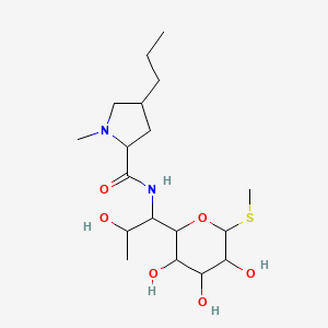 molecular formula C18H34N2O6S B1219985 Lincomycin-d3 