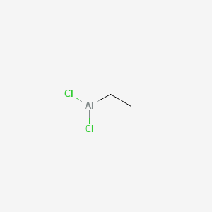molecular formula C2H5AlCl2 B1219992 Ethylaluminum dichloride CAS No. 563-43-9
