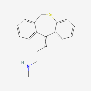 Dibenzo[b,e]thiepin, 1-propanamine deriv.; 11-(3-Methylaminopropylidene)-6,11-dihydrodibenz[b,e]thiepine; Nordosulepin; Nordothiepin; Northiadene