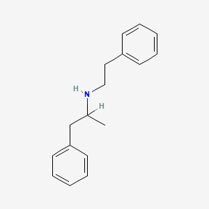 Benzeneethanamine, alpha-methyl-N-(2-phenylethyl)-