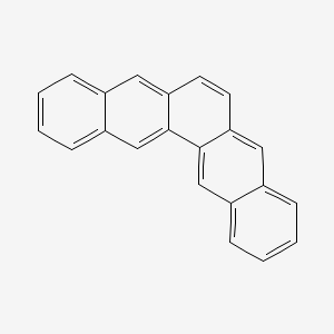 molecular formula C22H14 B1220037 Pentaphene CAS No. 222-93-5