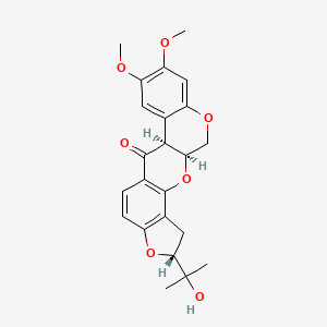 molecular formula C23H24O7 B1220046 Dalpanol CAS No. 30462-22-7
