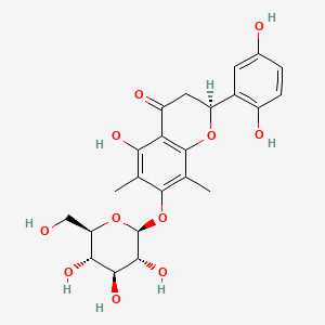 molecular formula C23H26O11 B1220047 Myrciacitrin I CAS No. 203734-33-2