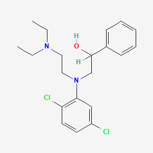 N-(2-Diethylaminoethyl)-N-(2-hydroxy-2-phenylethyl)-2,5-dichloroaniline
