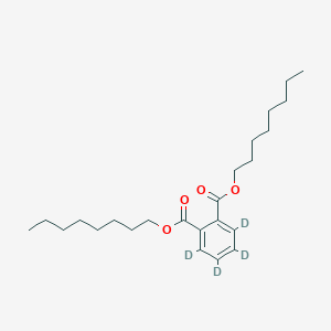 molecular formula C24H38O4 B122005 Dioctyl phthalate-d4 CAS No. 93952-13-7