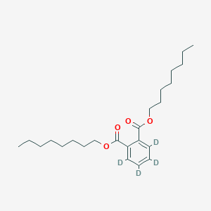 molecular formula C24H38O4 B122005 Dioctyl phthalate-3,4,5,6-d4 CAS No. 93952-13-7