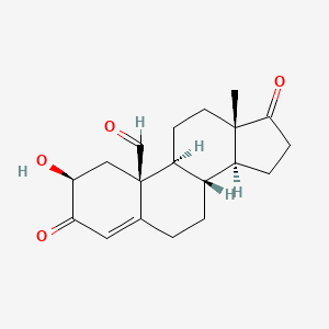 2beta-Hydroxy-19-oxo-4-androstene-3,17-dione