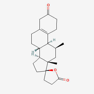 3-(3-Oxo-11beta-methyl-17beta-hydroxyestr-5(10)-en-17alpha-yl)propionic acid gamma-lactone