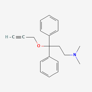 2-(1-Benzyl-4-methylpyrazol-3-yloxy)-2-methylpropionic acid