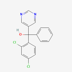 molecular formula C17H12Cl2N2O B1220095 Triarimol CAS No. 26766-27-8