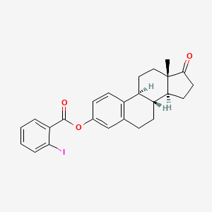 molecular formula C25H25IO3 B1220107 3-(2-Iodobenzoyl)estrone CAS No. 91999-14-3
