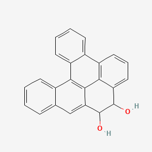 molecular formula C24H16O2 B1220109 Ccris 6332 CAS No. 130063-43-3