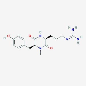 Cyclo(N-methyltyrosylarginyl)