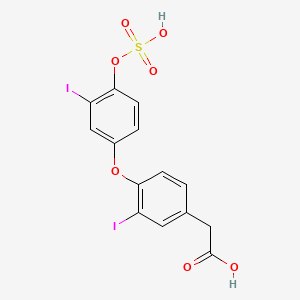 3,3'-Diiodothyroacetic acid sulfate