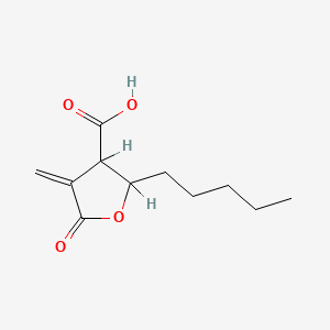 molecular formula C11H16O4 B1220160 Methylenolactocin 