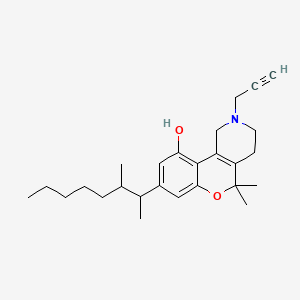 molecular formula C26H37NO2 B1220173 SP 1 (pharmaceutical) CAS No. 26685-57-4