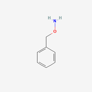 molecular formula C7H9NO B1220181 O-Benzylhydroxylamine CAS No. 622-33-3
