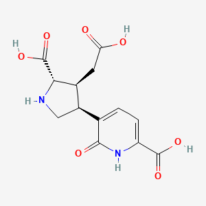 molecular formula C13H14N2O7 B1220187 Acromelic acid A CAS No. 86630-09-3