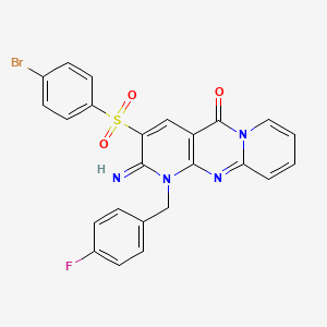 molecular formula C24H16BrFN4O3S B12201873 C24H16BrFN4O3S 