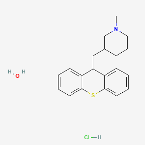 molecular formula C20H26ClNOS B1220191 Methixene hydrochloride CAS No. 7081-40-5