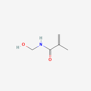 molecular formula C5H9NO2 B1220193 N-methylolmethacrylamide CAS No. 923-02-4