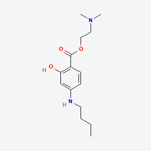 molecular formula C15H24N2O3 B1220194 Hydroxytetracaine CAS No. 490-98-2