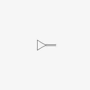 molecular formula C4H6 B1220202 Methylenecyclopropane CAS No. 6142-73-0