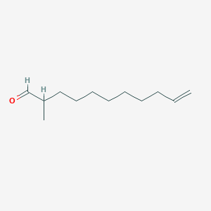 molecular formula C12H22O B1220227 2-Methylundec-10-enal 