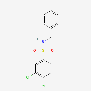 molecular formula C13H11Cl2NO2S B12202354 N-benzyl-3,4-dichlorobenzenesulfonamide 