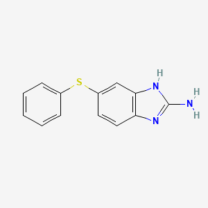 molecular formula C13H11N3S B1220244 Fenbendazoleamine CAS No. 53065-28-4