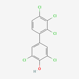 B1220263 2',3,3',4',5-Pentachlorobiphenyl-4-OL CAS No. 149589-55-9