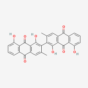 molecular formula C30H18O8 B1220314 Cassiamin C CAS No. 27567-11-9