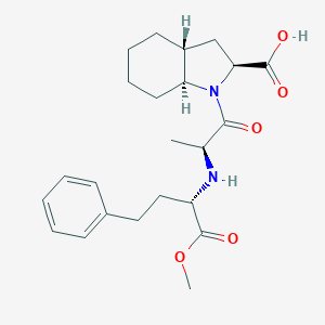 molecular formula C23H32N2O5 B122032 Trandolaprilat Methyl Ester CAS No. 118194-41-5
