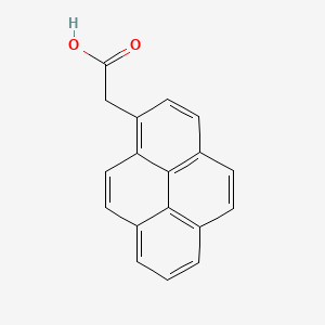 molecular formula C18H12O2 B1220337 1-Pyreneacetic acid CAS No. 64709-55-3