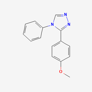 3-(4-Methoxyphenyl)-4-phenyl-4H-1,2,4-triazole